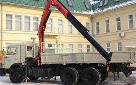 Сдам в аренду манипулятор КамАЗ