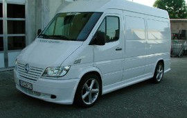 Перевозки на грузовике Mersedes Sprinter