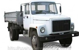 Перевозки на грузовике ГАЗ-3307 борт