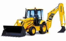 Сдам в аренду экскаватор-погрузчик Komatsu