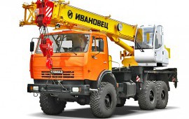 Услуги автокрана "Ивановец"