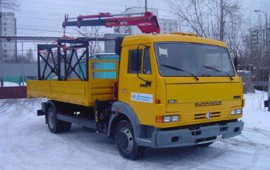 Сдам в аренду манипулятор КАМАЗ-4308