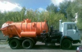 Сдается в аренду вакуумная машина Камаз
