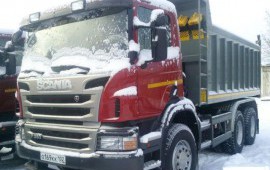 Сдам в аренду самосвал SCANIA P6X400