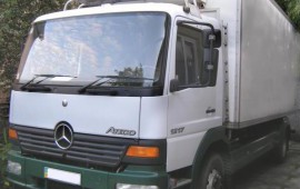 Перевозки на грузовике Mercedes-Benz
