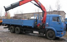 Сдам в аренду манипулятор Камаз 65117