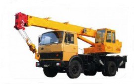 Сдам в аренду автокран маз кс3577