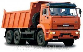 Сдам в аренду самосвал КамАЗ-6520