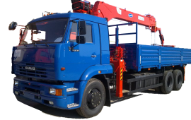 Сдам в аренду манипулятор Камаз 65117 с КМУ Kanglim 1256-2