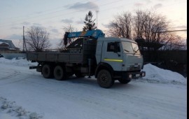 Услуги манипулятора и грузоперевозки