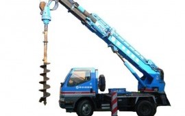Ямобур на базе авто ISUZU