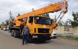 Аренда автокрана 25 тн