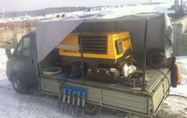 Аренда компрессора,спецтехники, 2 отбойных молотка, длинные