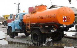 Перевозка ГСМ бензовозом ГАЗ-53