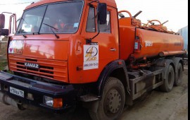 Перевозка ГСМ бензовозом КАМАЗ 56116