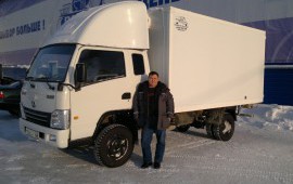 Перевозки на грузовике BAW FENIX