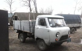 Перевозки на грузовике УАЗ 33036