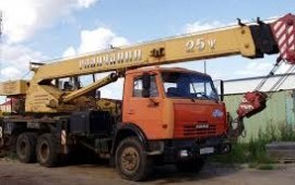 Аренда автокрана Галичанин 25т недорого