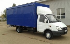 Газель Длина 5.50 .25 кубов тент загрузка бок.зад.