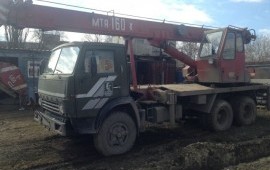 Аренда автокрана "МТА-160К"