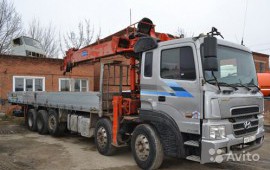 Манипулятор 25 тонн стрела 10 тонн 19.5 метров