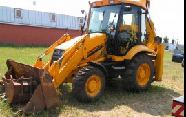 Услуги экскаватора-погрузчика JCB