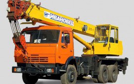 Сдам в аренду автокран ИВАНОВЕЦ