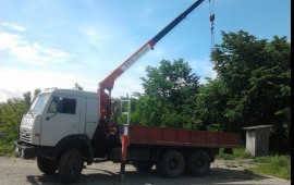 Грузопревозки на манипуляторе