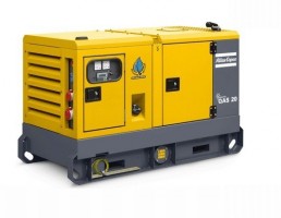 Аренда дизельного генератора Atlas Copco от 30 кВт до 260кВт