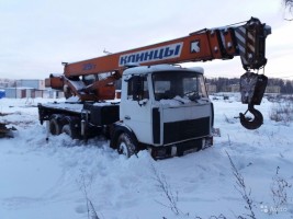 Автокран Коммунар , Аренда Заказ автокрана 16 - 25 тонн . в Коммунаре