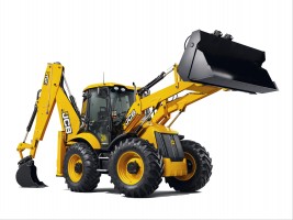Аренда экскаватора - погрузчика JCB. Есть гидромолот и ямобур.