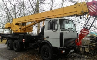 аренда автокрана 25тн