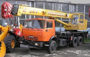 Услуги / Аренда автокранов 14 и 25 и 40т в Белгороде, все виды работ