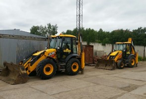 Аренда экскаватора JCB 3 CX с ГИДРОМОЛОТОМ