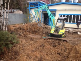 Мини-экскаватор Yanmar