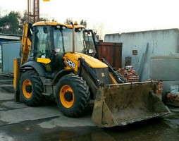 Услуги аренды экскаватора-погрузчика JCB 3 cx (+ гидромолот )