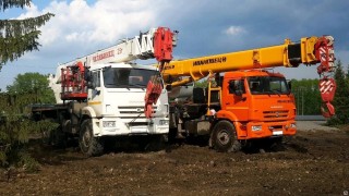 Услуги автокранов 25тн 