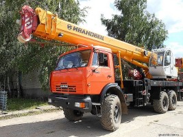 Автокран Ивановец 25т Вездеход 6*6 стрела 31 метр