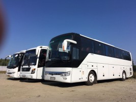 Заказ экскурсионных автобусов от 20 до 60 мест. 