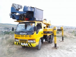 Услуги Автовышек 30,26,24,17 метров ,мехрука , платформа