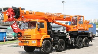 Аренда автокрана-вездехода «Галичанин» КС-55729-5B