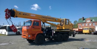 Аренда автокрана «Галичанин» КС-55713-5В-4