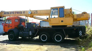 Аренда автокрана Котельники - 6 000 руб