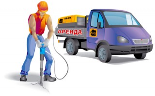 аренда,услуги компрессора