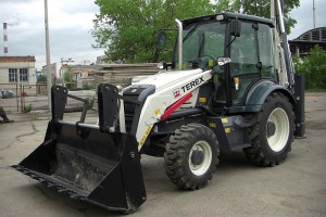 Аренда экскаватора погрузчика Terex