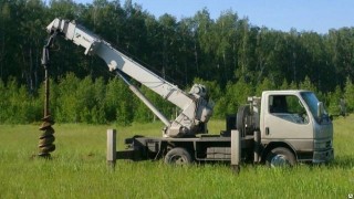 Аренда Ямобура, Бурение под Сваи Скважины
