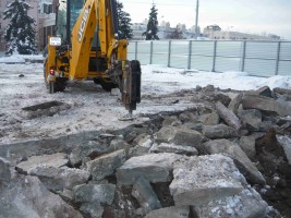 Гидромолот на базе JCB 3CX SUPER 