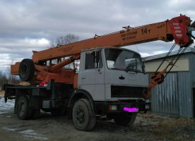 Автокран 14 тонн услуги