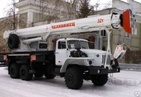 УСЛУГИ И АРЕНДА АВТОКРАНА "ЧЕЛЯБИНЕЦ" 32 ТОНН ДЛИНА СТРЕЛЫ 33 МЕТРА