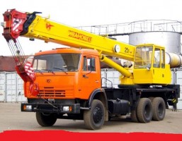 Аренда автокрана 25 тонн